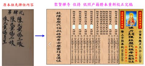 公媽內牌寫法|公媽牌位寫法指南：完整教學，供奉祖先安心無憂 